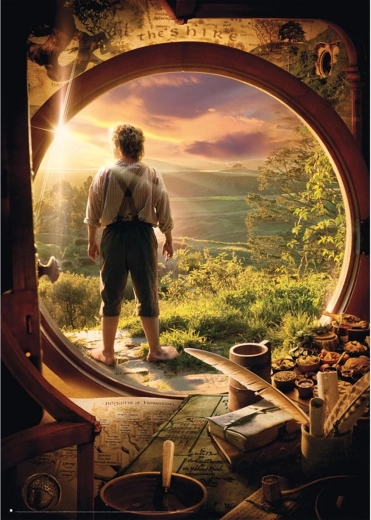 Puzzle Hobbit: Napušteni Bag End 1000 dijelova
