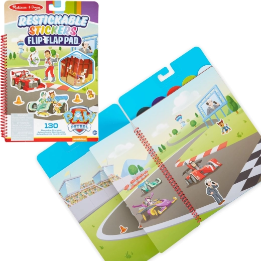 Melissa & Doug Psi Patrol kreativna knjiga s višekratno upotrebljivim naljepnicama 130 kom