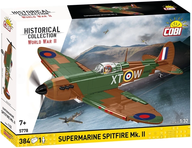 Cobi Supermarine Spitfire Mk.II građevinski set u mjerilu 1:32