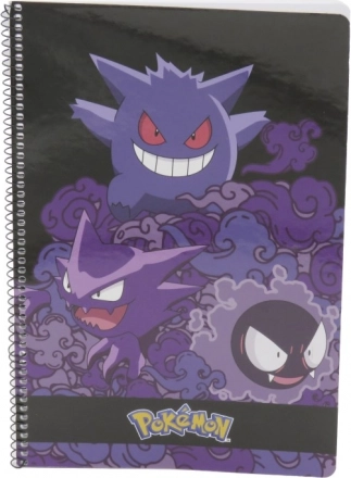 Pokémon bilježnica A4 s spiralnim uvezom - Gengar