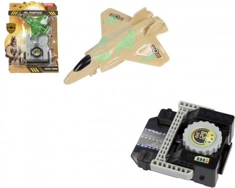 Plastični izbacivački avion 10 cm