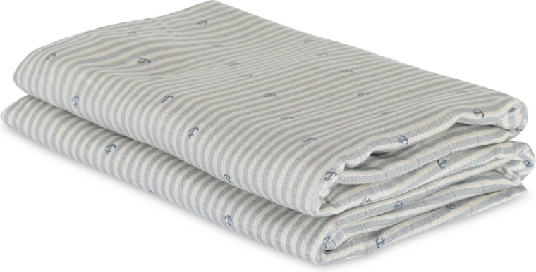 Nuuroo Josefine muslinske bambusove pelene Stripe Anchor (2 kom)