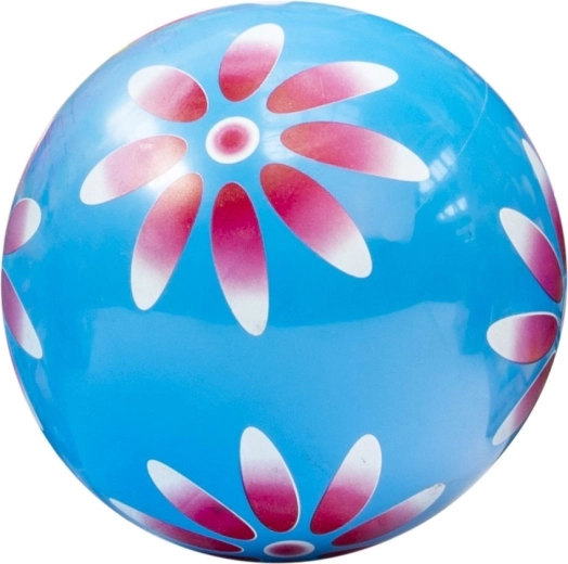 Ball with floral pattern 23 cm - 1 piece