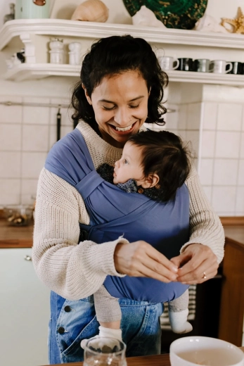 Boba Bliss dječja nosiljka Vintage Navy Blue V2