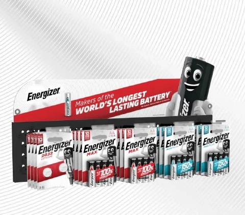 Energizer vodoravni stalak s magnetskim držačem 5×1