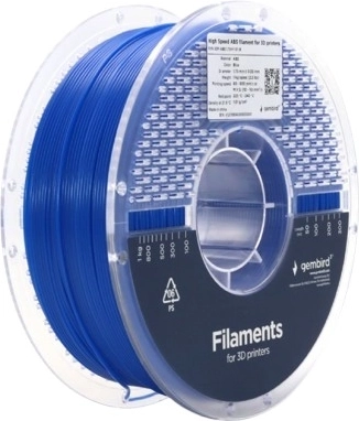 ABS filament High Speed 1,75 mm plavi, 1 kg