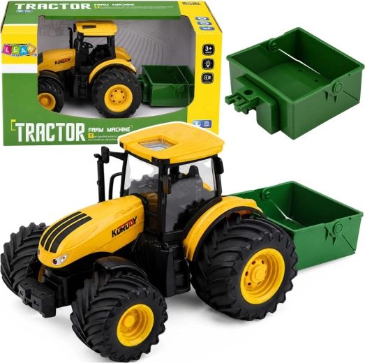 Poljoprivredni traktor s rasipačem gnojiva 1:24 sa svjetlima i zvukovima