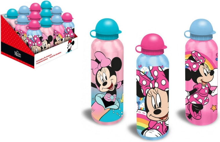 Aluminijska boca za piće s motivom MICKEY MINNIE, 500 ml