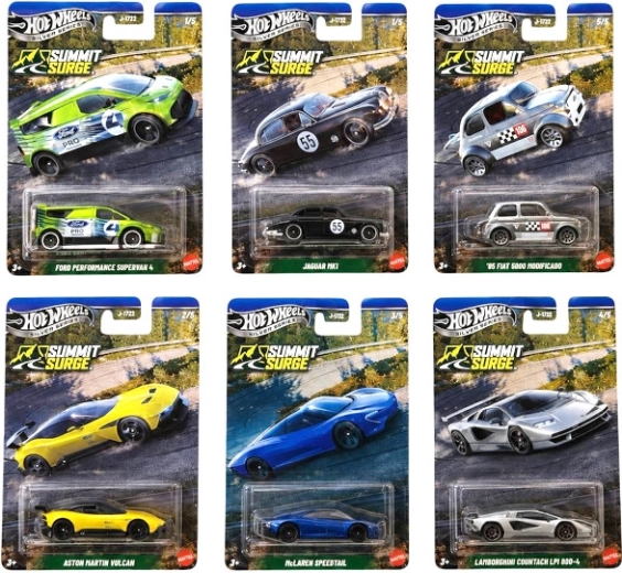 Kolekcionarski autić Hot Wheels Silver Series – Summit Surge - 1 komad
