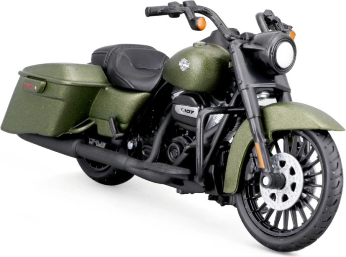 Maisto Harley-Davidson 2022 Road King Special zeleni 1:18