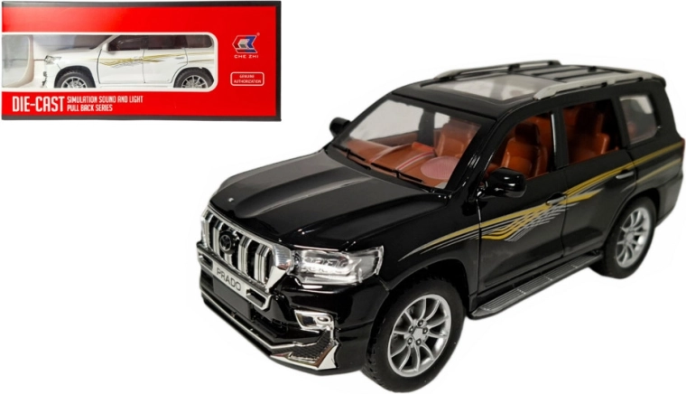 Metalni model Toyota Land Cruiser Prado 1:24 sa svjetlom i zvukom