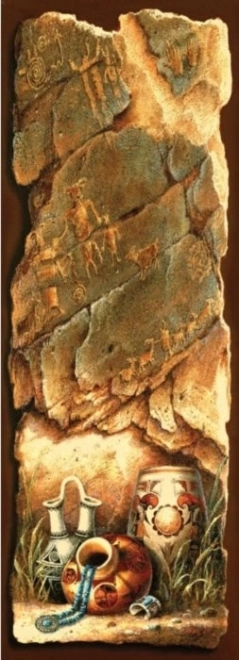 Art Puzzle vertikalna slagalica vrčevi 1000 dijelova