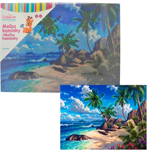 Dijamantno slikanje Brodolomac 30 × 40 cm