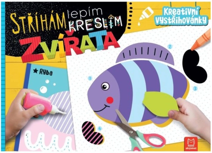 Cut, Paste, Draw – Animals (creative cut-outs)