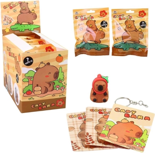 Privjesak kapibara – preslatki privjesak za ključeve