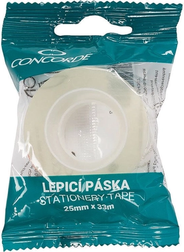 Ljepljiva traka CONCORDE 25 mm × 33 m prozirna