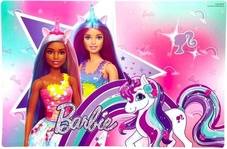 Podloga za stol Barbie Unicorn