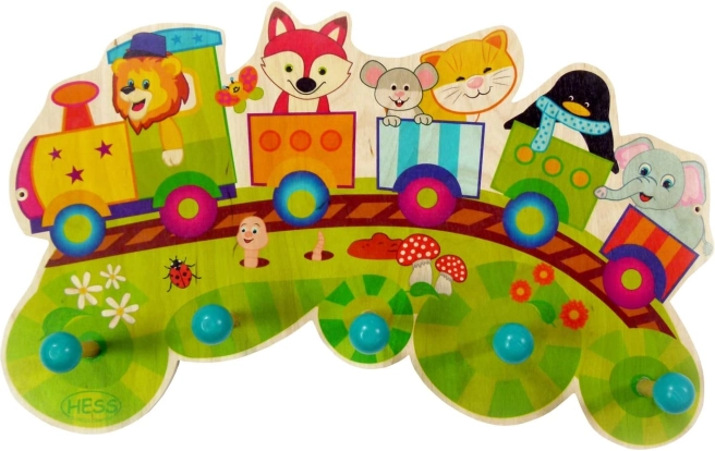 Vješalica vlakić sa životinjama