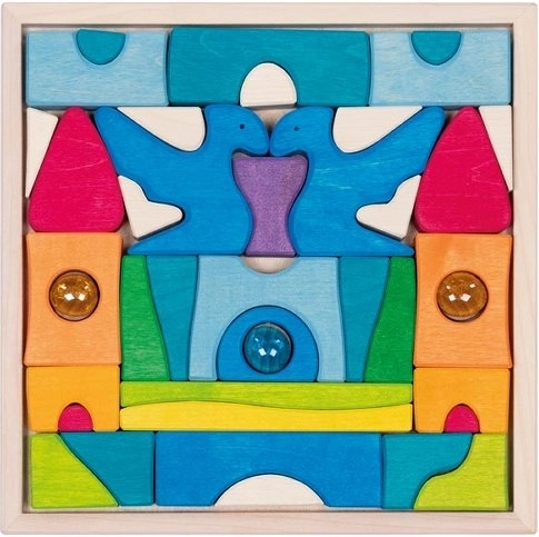Building set for constructing a castle Sparkling Stone - 1 piece