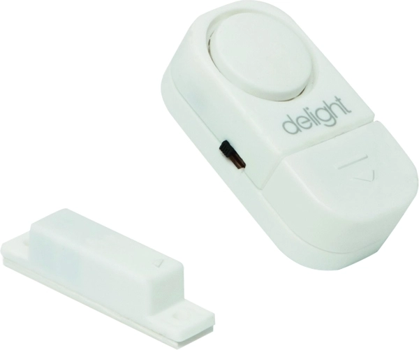 Entry alarm with a volume of 105 dB