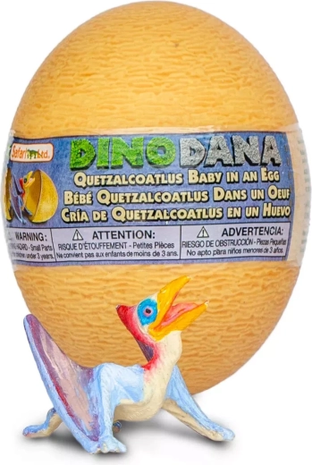 Safari Ltd. Quetzalcoatlus hatchling figure with egg with augmented reality