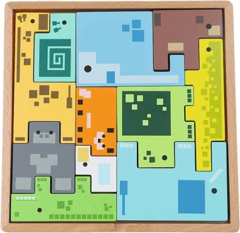 TREFL drvena slagalica – zagonetka Pixel Gang