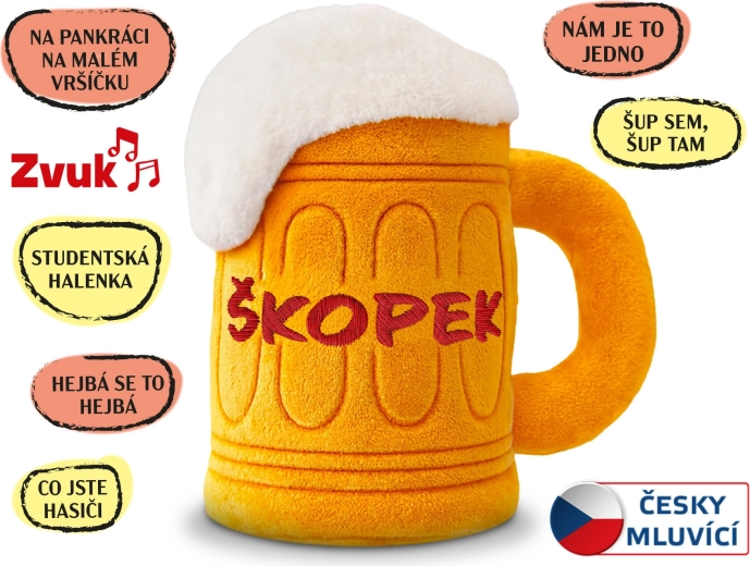 Plišani Škopek 20 cm s melodijama
