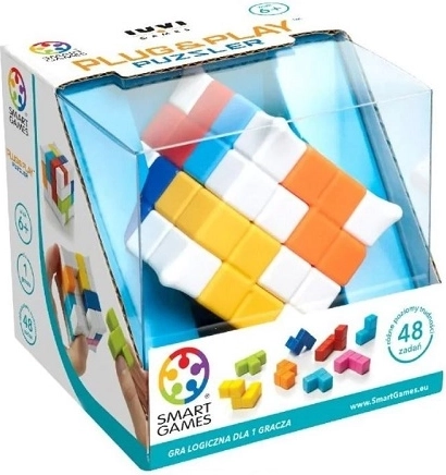 SmartGames plug & play puzzler – kompaktna logička kocka
