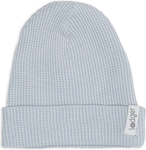 Lodger pamučna kapa beanie ciumbelle blue fogg 0–6 mjeseci