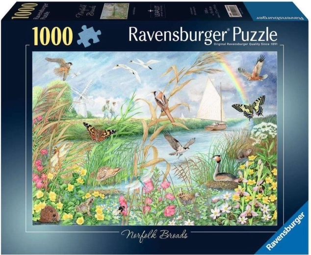 Ravensburger puzzle Norfolško jezero 1000 dijelova