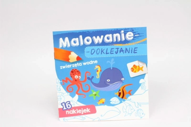 Bojanje i lijepljenje: Vodene životinje