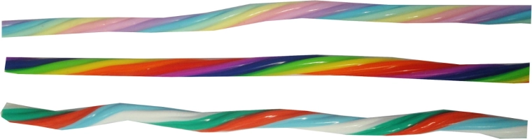 Šarena antistres igračka za razvlačenje s kapicom i okom