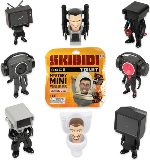 Skibidi Toilet mystery minifigurica