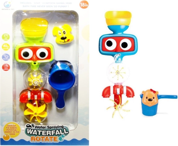 Kupačka igračka za malu djecu s vodenim vrtuljkom