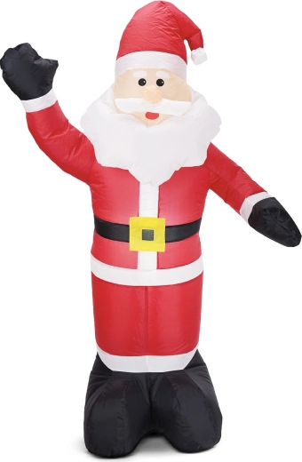 Inflatable Santa Claus with LED Lighting, 150 cm