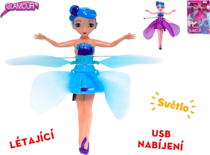Leteća vila lutka sa svjetlosnim efektima