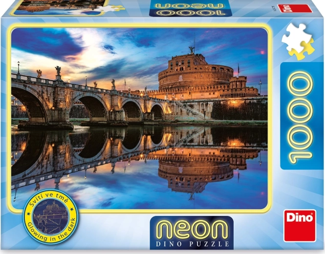 Neon Puzzle Castel Sant'Angelo 1000 pieces