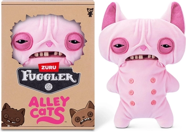 ZURU Fuggler Alley Cats plišana mačka Wrinkle McStinkles 23 cm