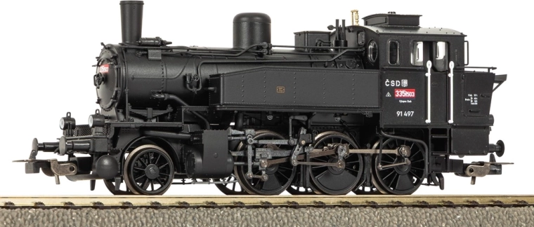 Piko steam locomotive ČSD BR 335.1 (Era III) H0