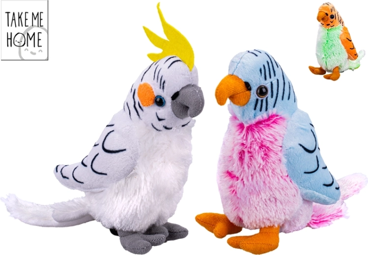 Plišani papagaj Take Me Home 20 cm