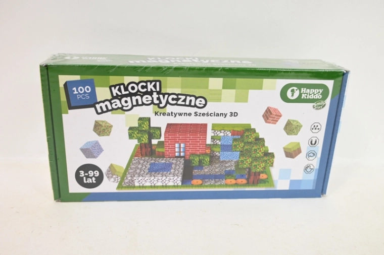 SmilyPlay Happy Kiddo magnetic building blocks (100 pieces)