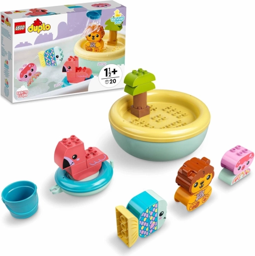 LEGO DUPLO Moje prvo kupanje: plutajući otok sa životinjama