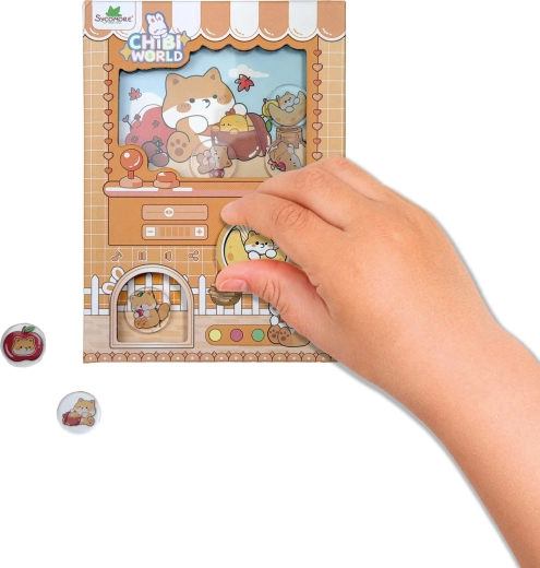 Chibi svijet gashapon bilježnica – pas - 1 komad