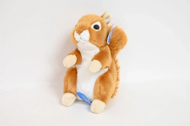 Plišana vjeverica Ziki 14 cm - 1 komad