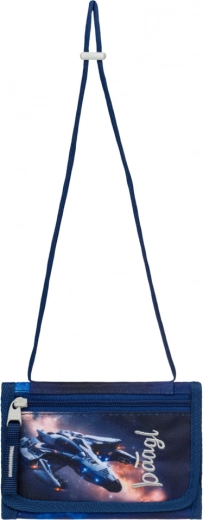 Vrečica-novčanik za vrat s motivom svemirske letjelice BAAGL