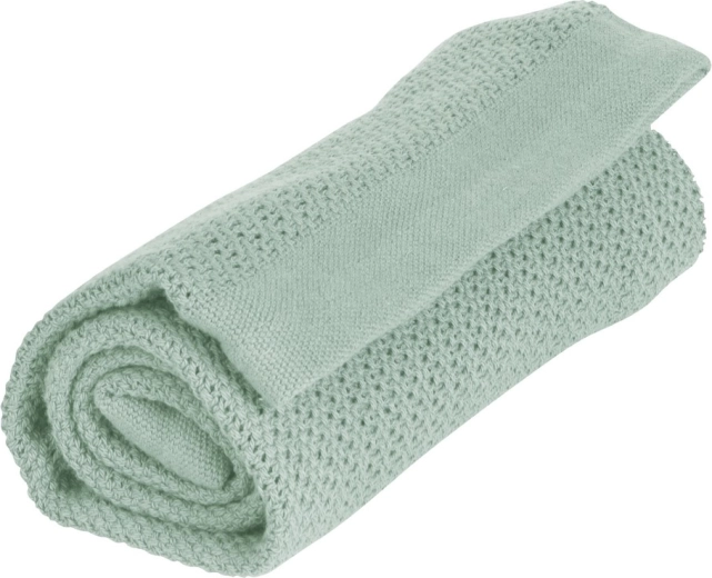 Vinter & Bloom deka Soft Grid Organic sage green