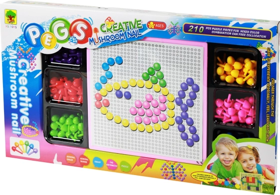 Šarena mozaika s gljivicama 210 kom