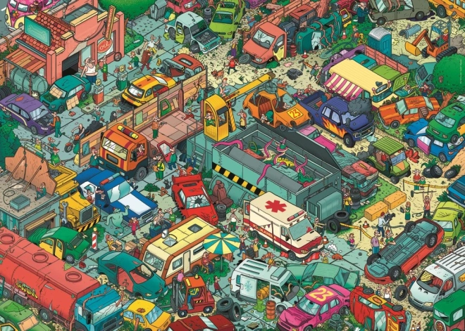 Heye puzzle Raspadalište 1000 dijelova