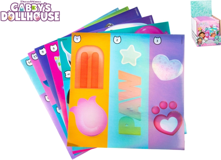 Stickers Gabby's Dollhouse, 6 sheets