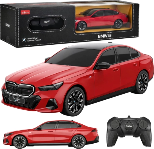 BMW i5 RC auto 1:24 crveno RASTAR